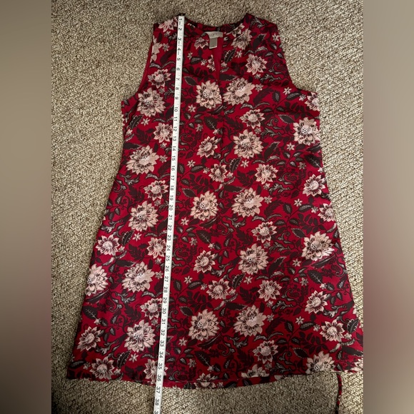 Loft A-Line Floral Dress - Picture 5 of 5